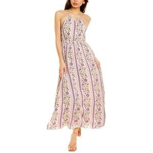 chinese dress ladies CELINA MOON Short Sleeve Safari Print Maxi Dress With Belt – VinNews  Recommendations main image 1